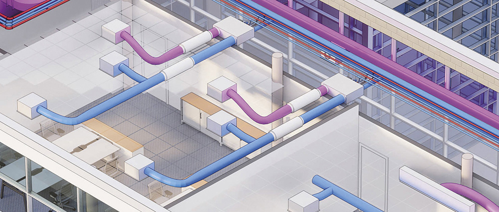 High efficiency hydronic solution with fan coil TCU terminal units