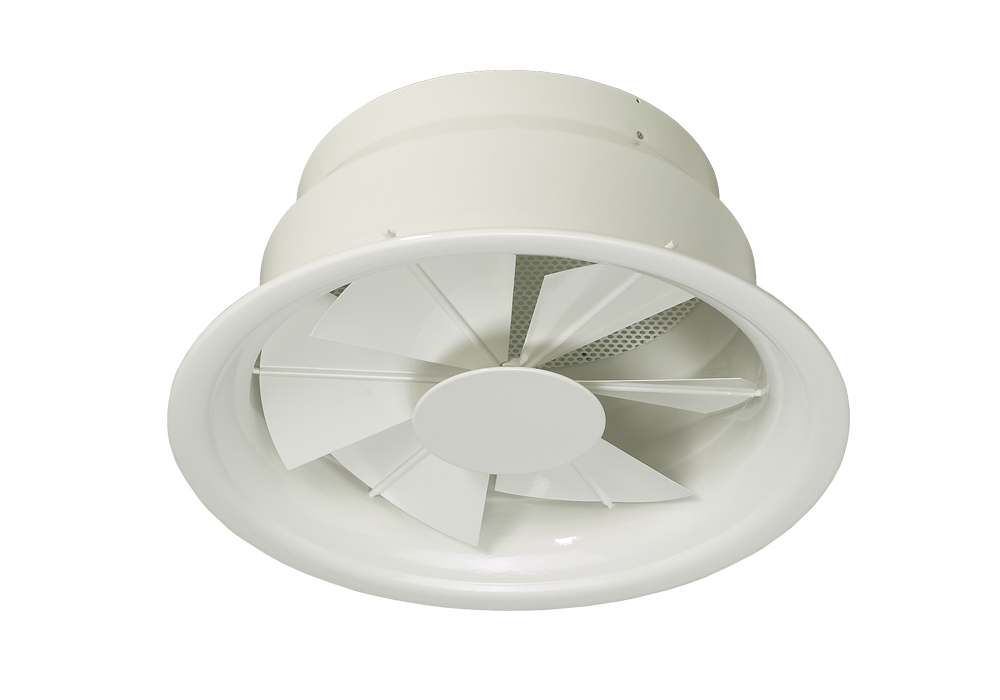 Adjustable industrial diffuser DV