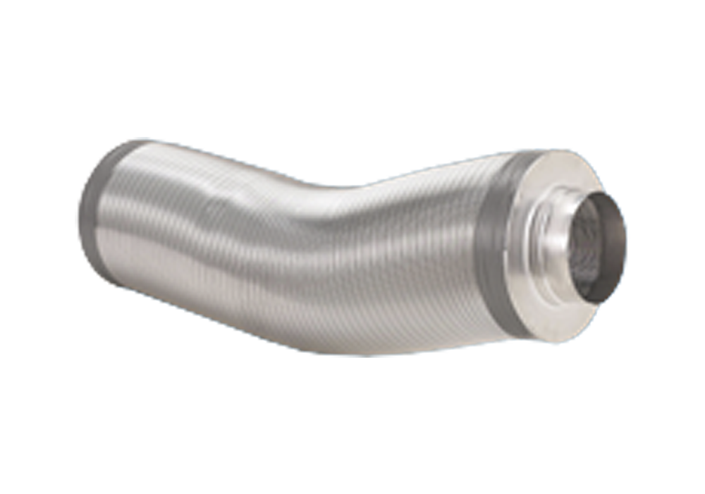 Flexible round silencers ZSCF